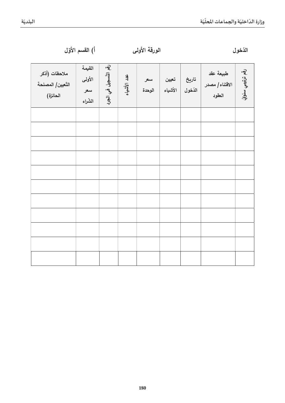 سجلّ الجرد العامّ للمنقولات